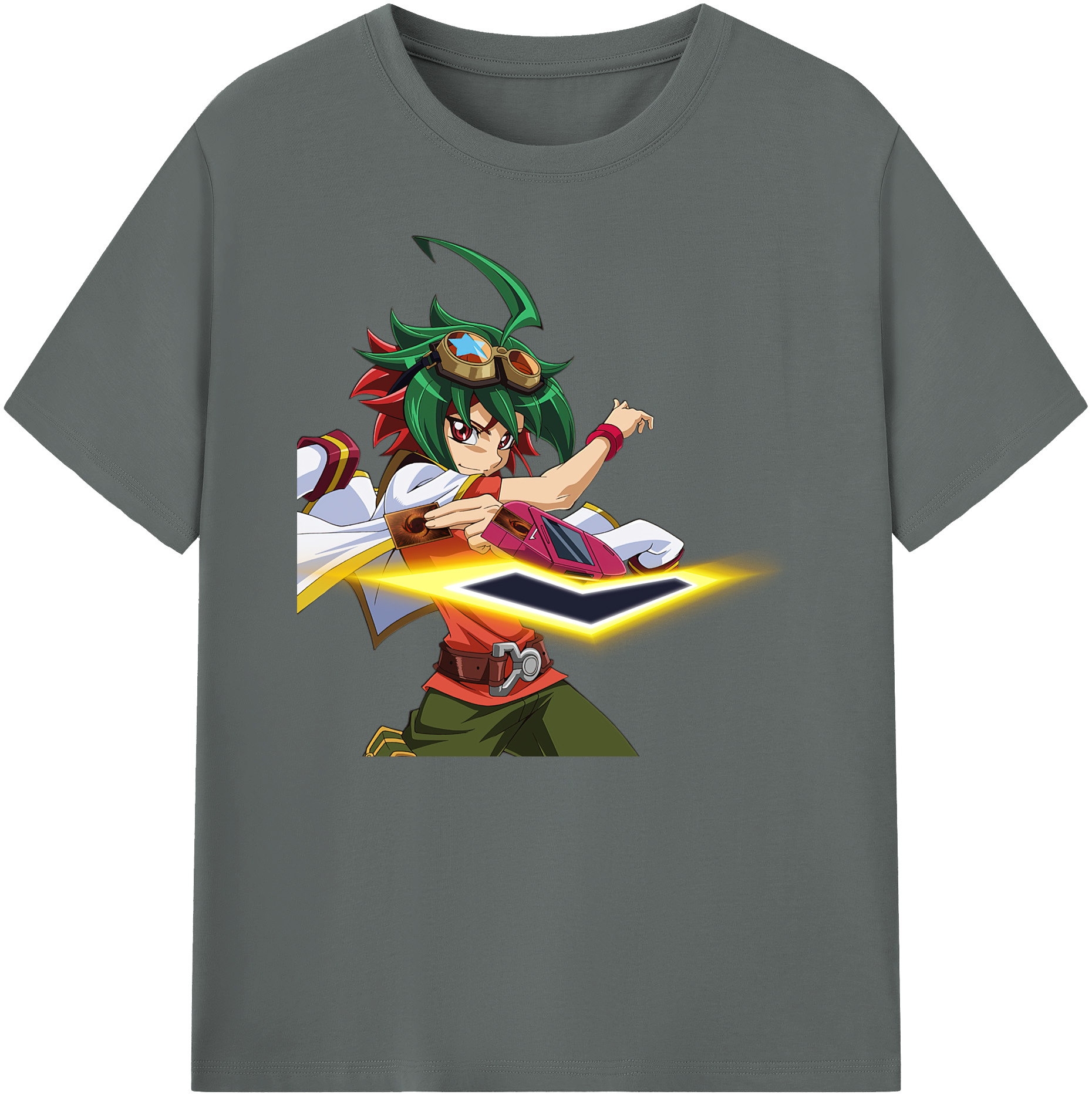 （画像用） 遊☆戯☆王 Yu-Gi-Oh! 綿100％ メンズ半袖Tシャツ｜肌触りやわらか＆通気性